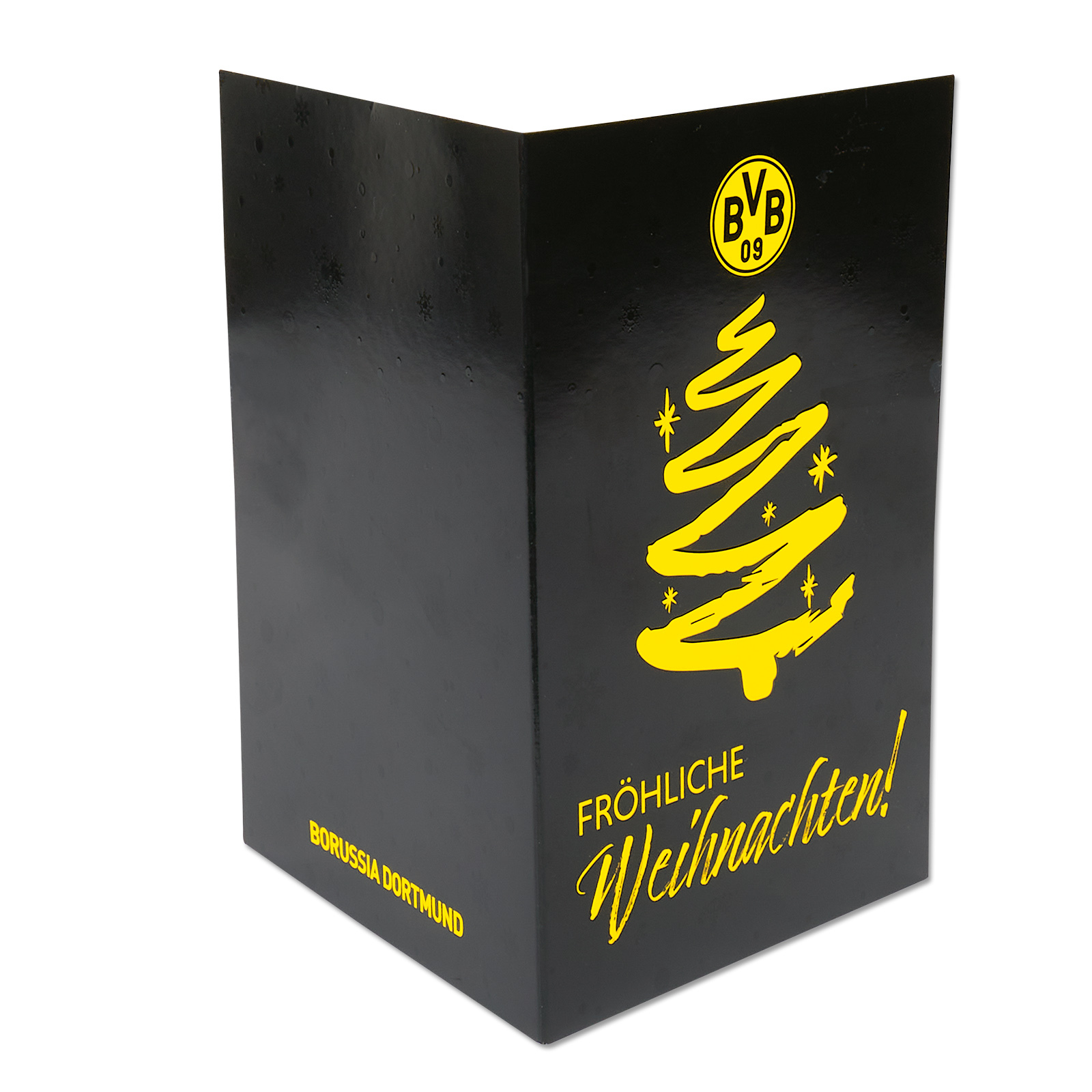 Borussia Dortmund BVB - Lot De 4 Boules De Noël Officielles Pour Sapin