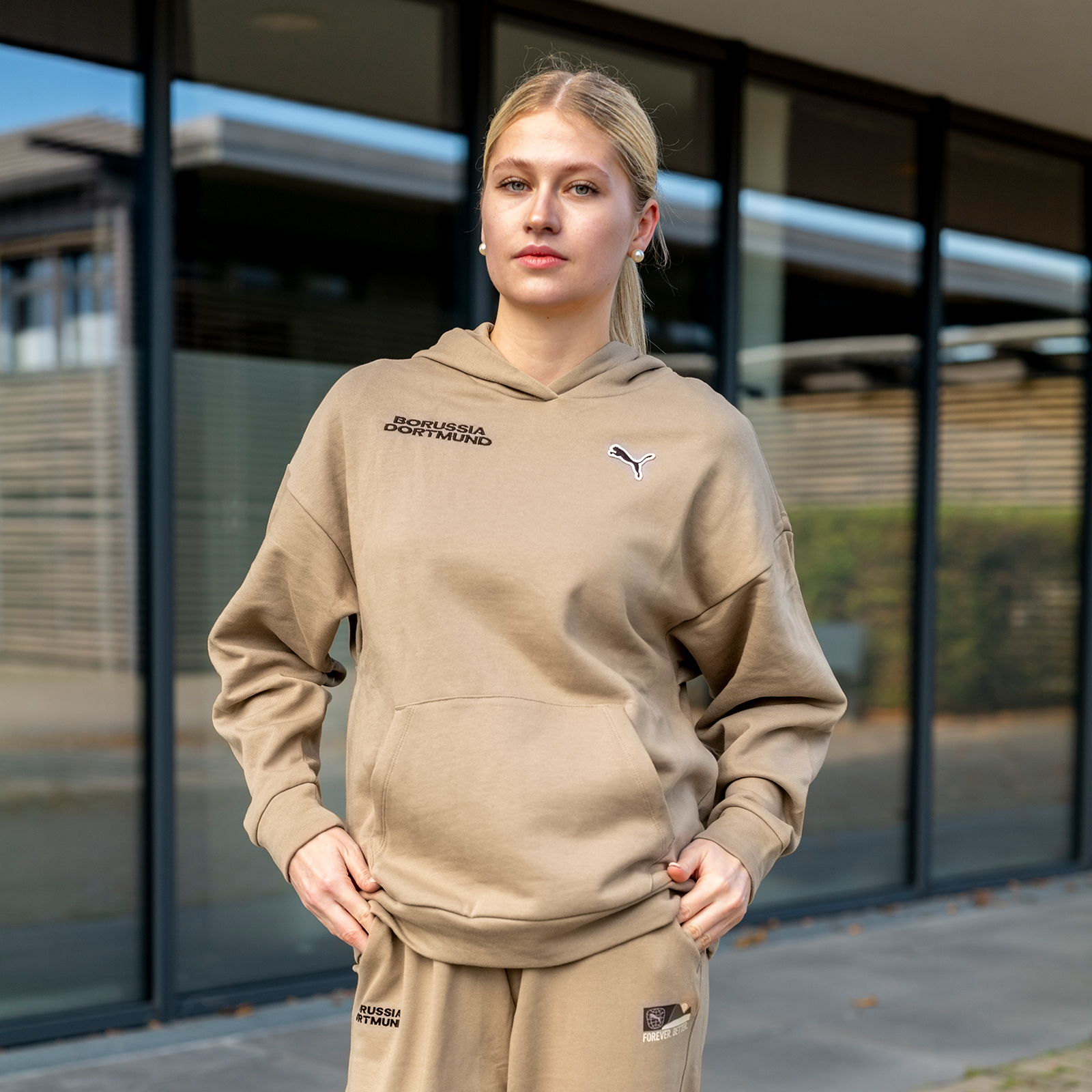 Bhaderwah Campus Puma Herren Sweathose Borussia Dortmund Better