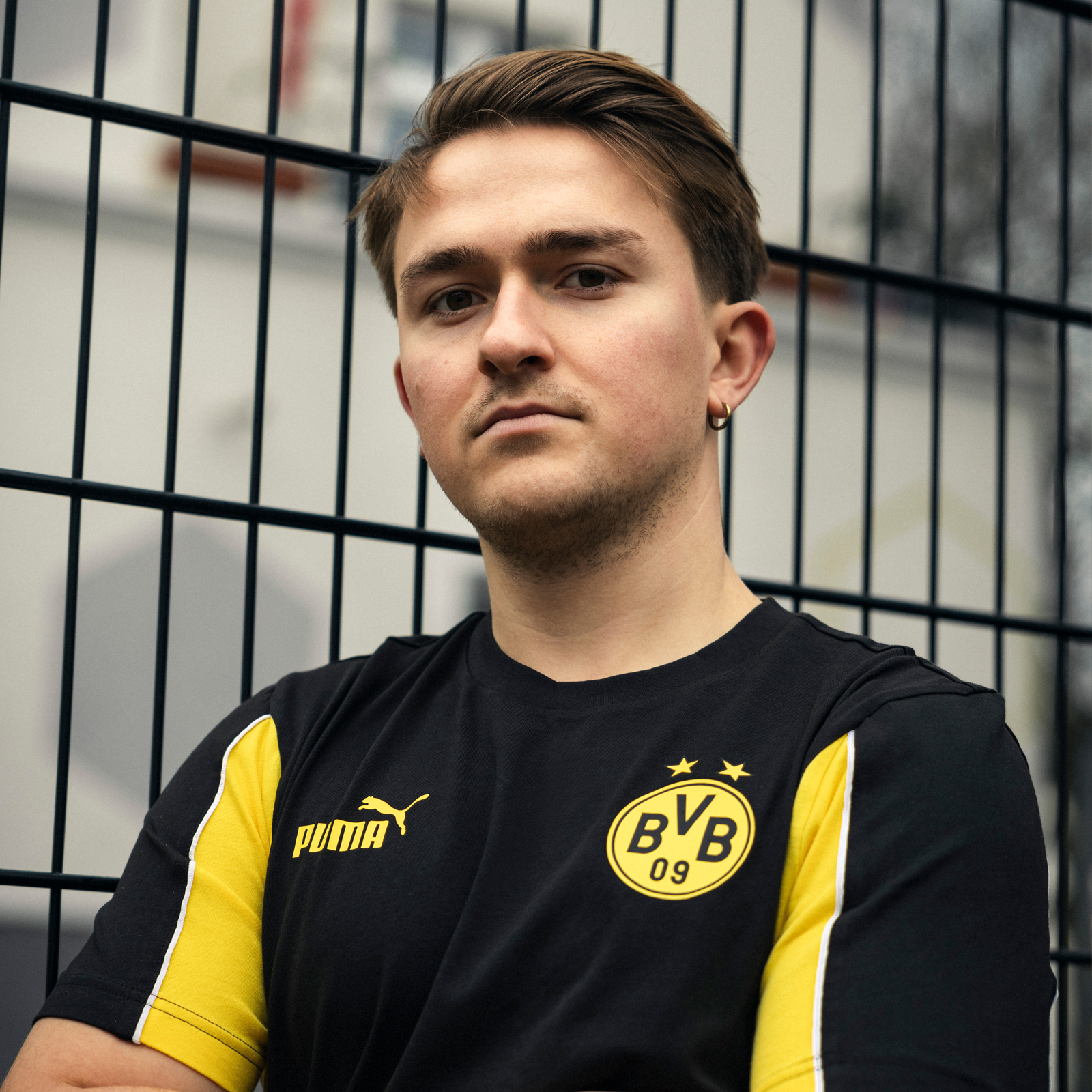 ドルトムント Tシャツ Ftbl アーカイブ ブラック 2025 - ボルシア
