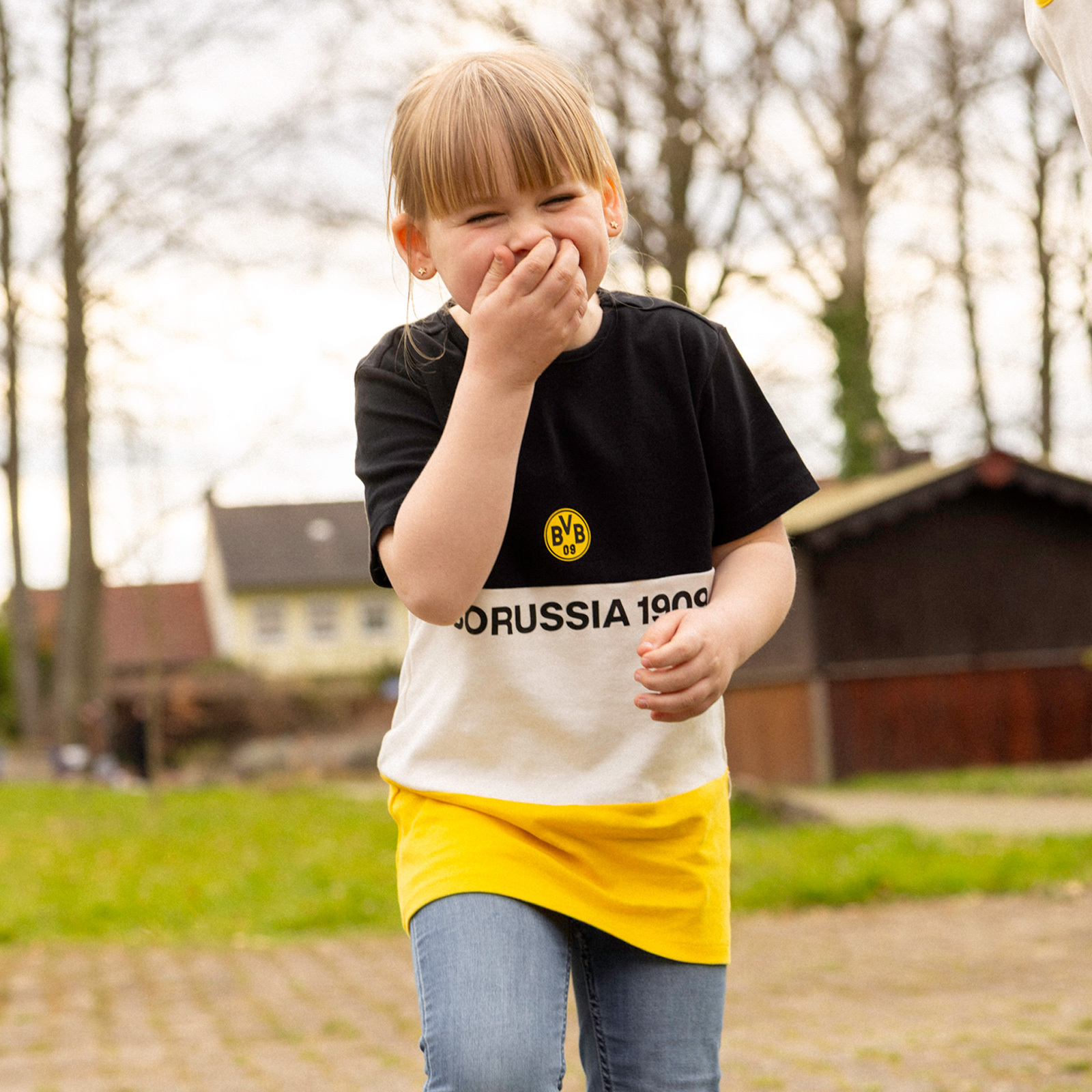 ドルトムント Tシャツ カラーブロック キッズ - ボルシア ドルトムント