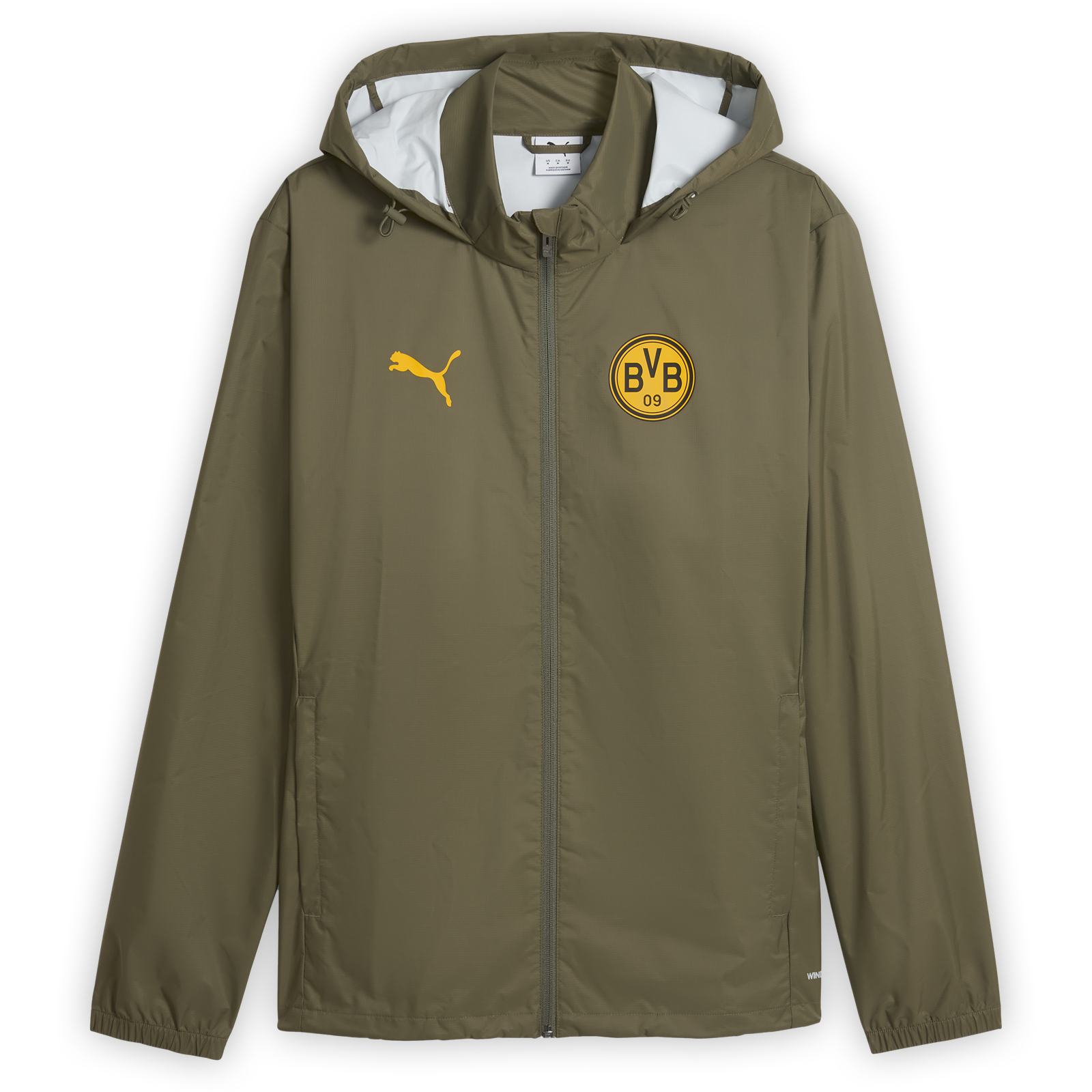 Borussia Dortmund 2025-26 Olive Green All-weather Training Jacket