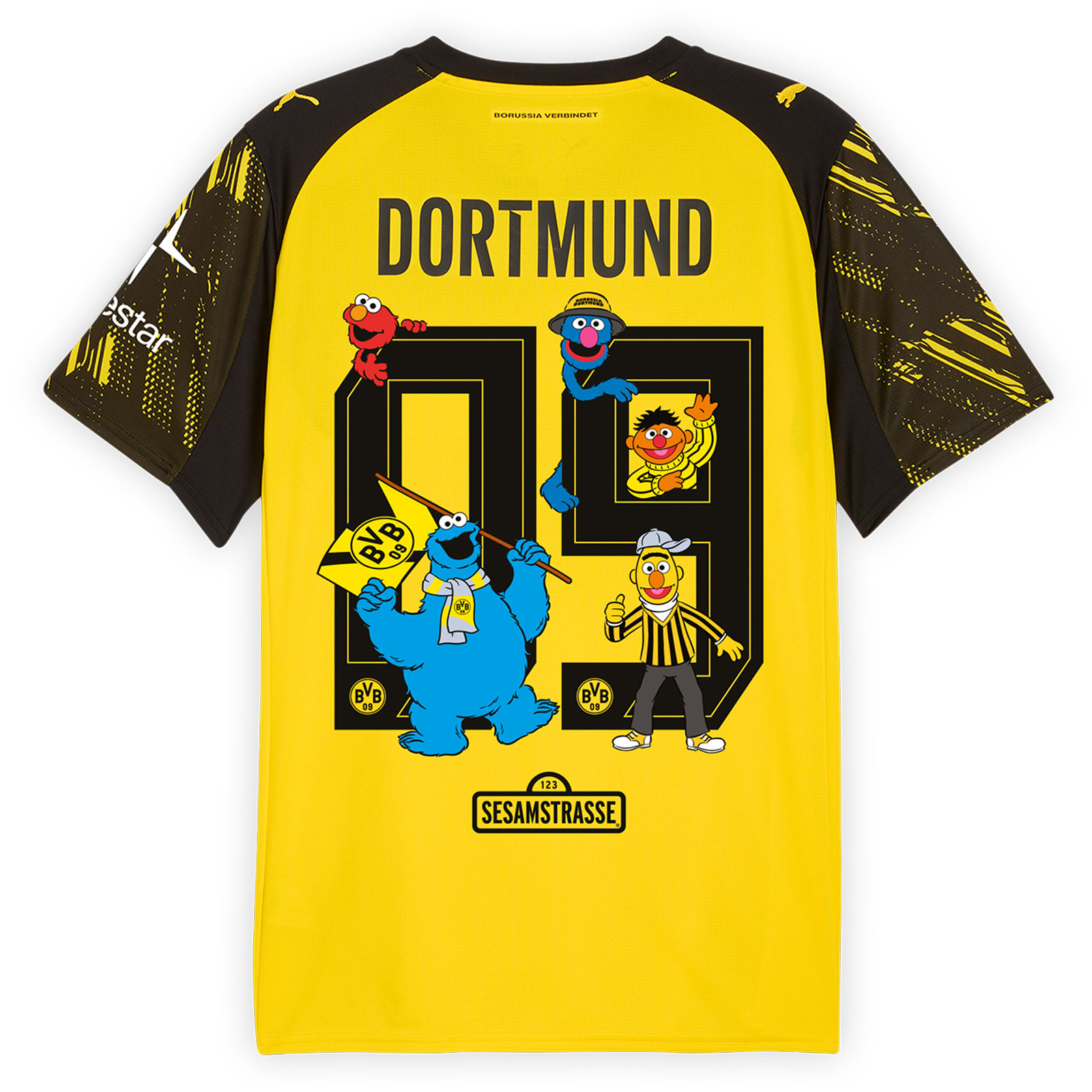 工芸品 BVB ドルトムント ホームジャージ 25-26 セサミストリート - ボルシア