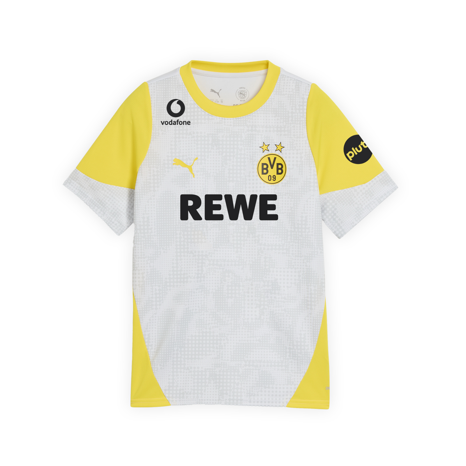 ドルトムント トレーニングシャツ 25-26 シルバーグレー キッズ