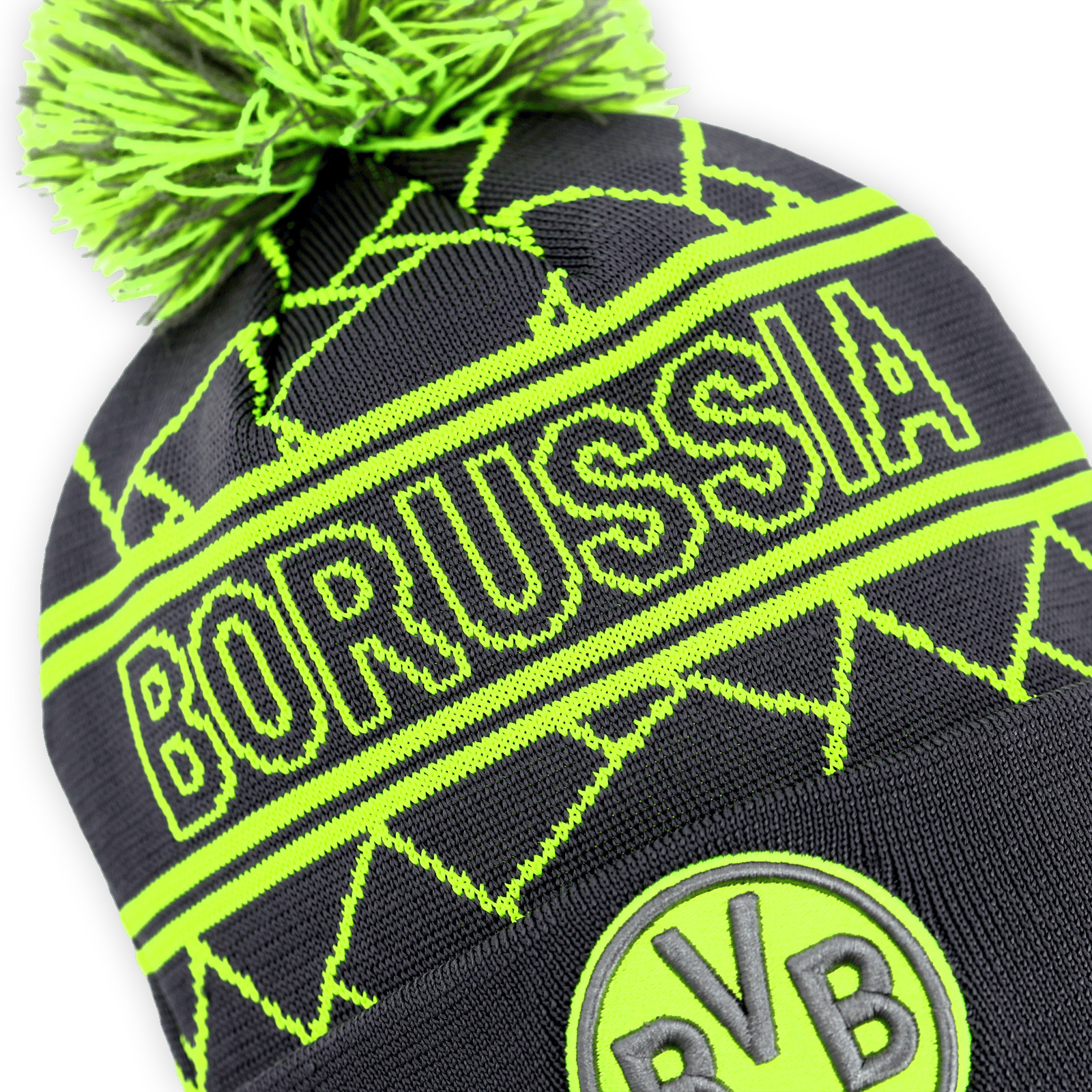 Produktbild von Borussia Dortmund BVB Bommelmütze New Era