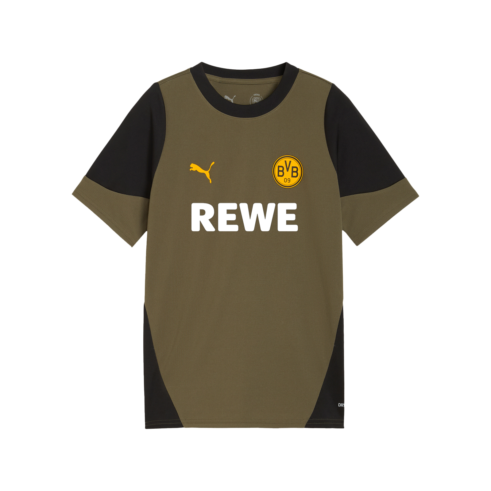 ドルトムント トレーニングシャツ 25-26 オリーブ キッズ - ボルシア