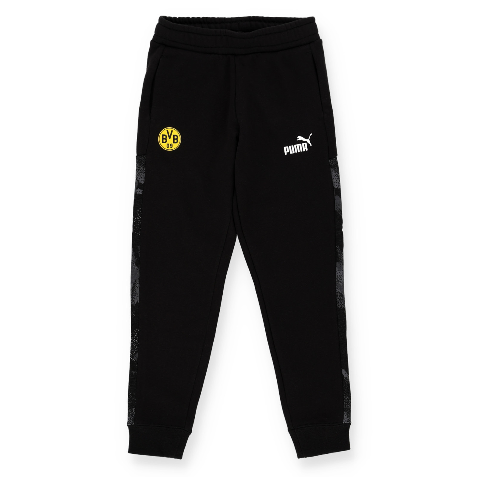 ドルトムント PUMA カモ スウェットパンツ ブラック キッズ - ボルシア