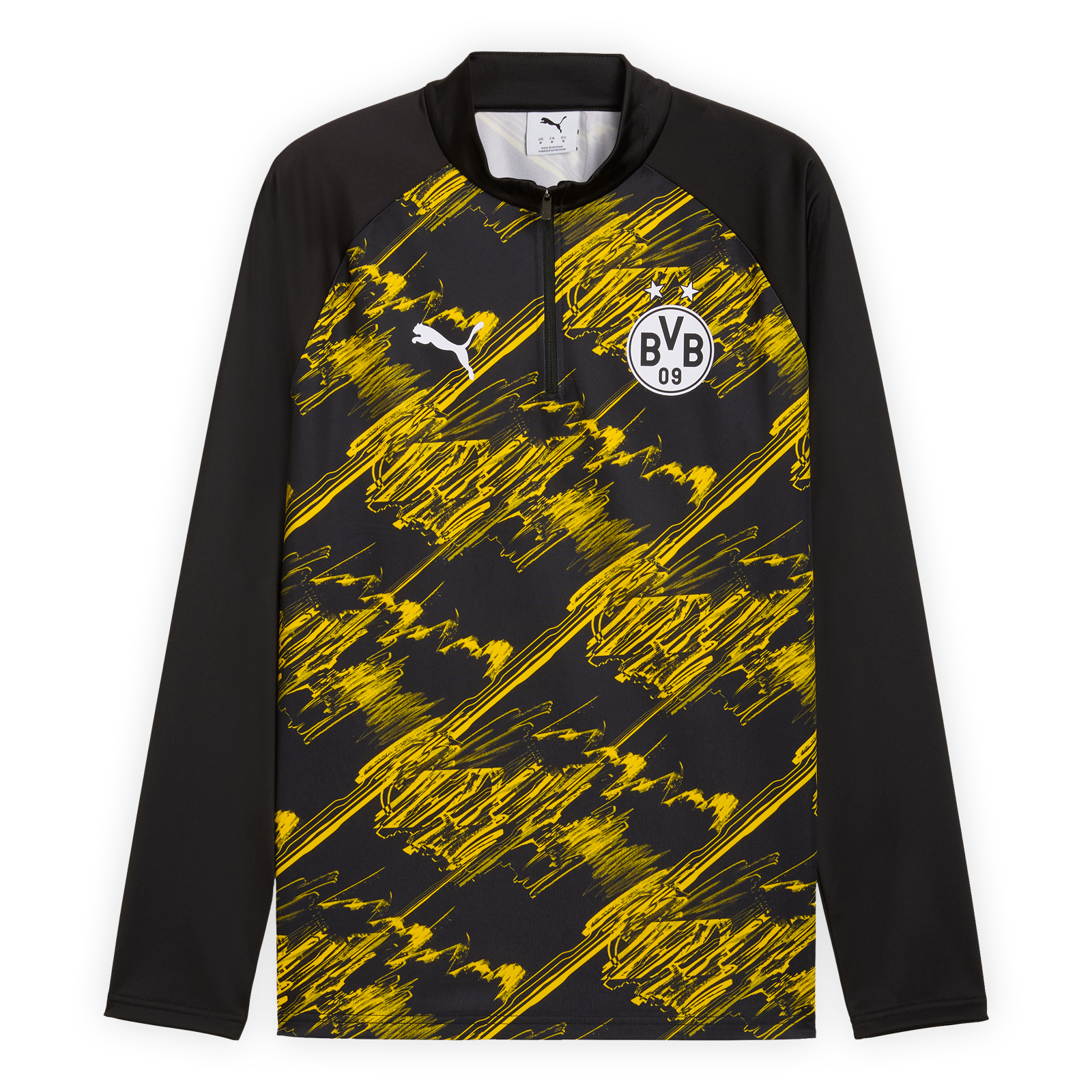 ドルトムント ウォームアップトップ ブラック&イエロー - ボルシア