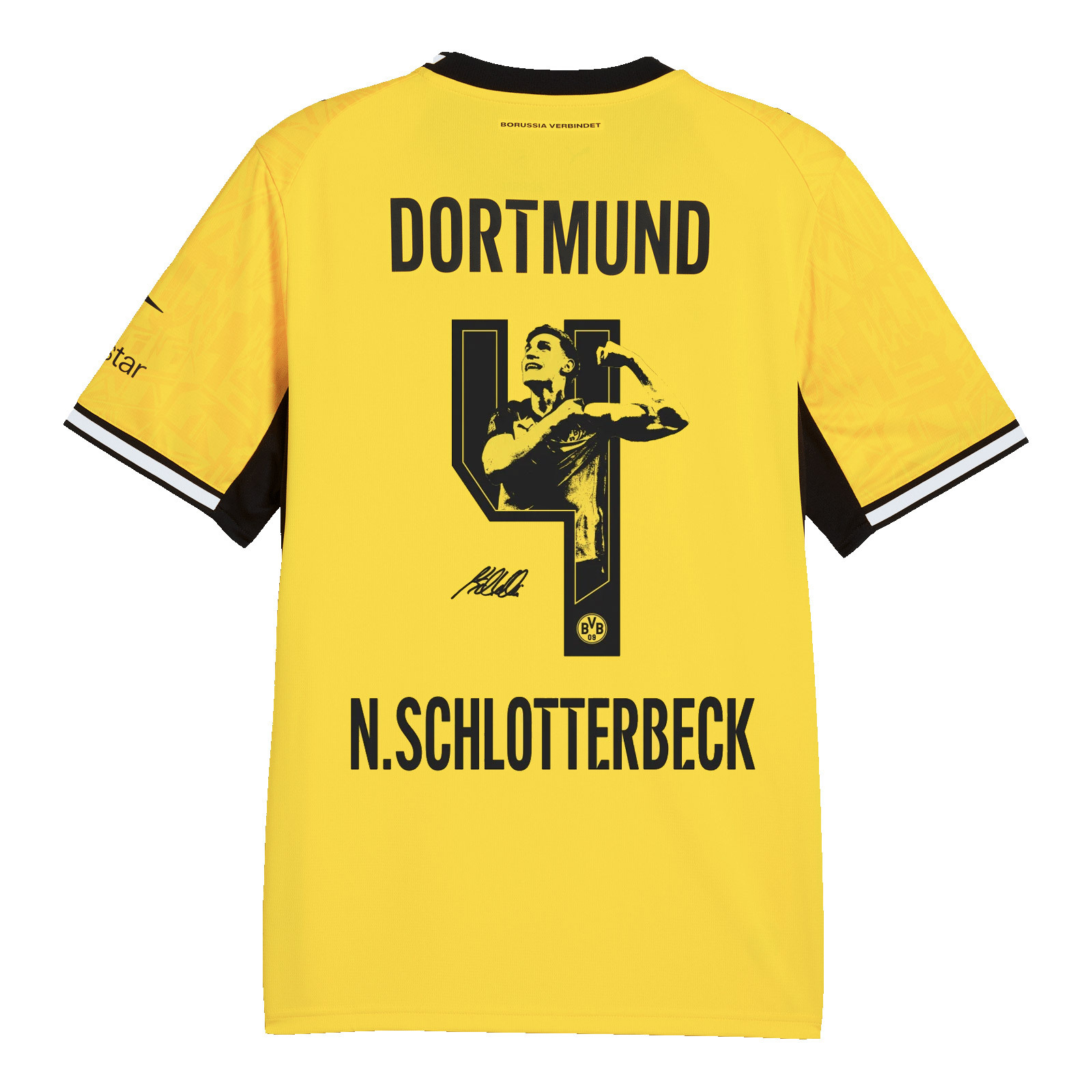 BVB Heimtrikot Schlotterbeck 26-27 - ボルシア ドルトムント