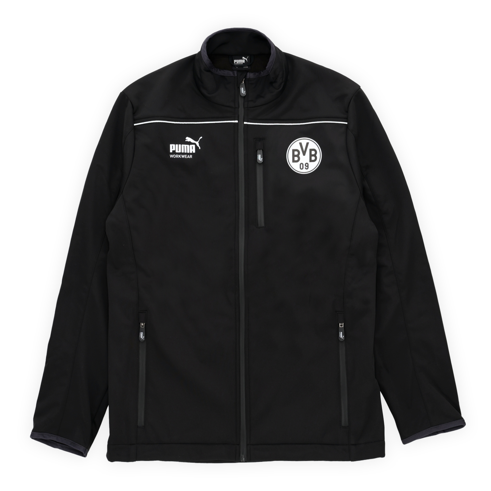 BVB Puma Workwear Softshell Arbeitsjacke - ボルシア ドルトムント
