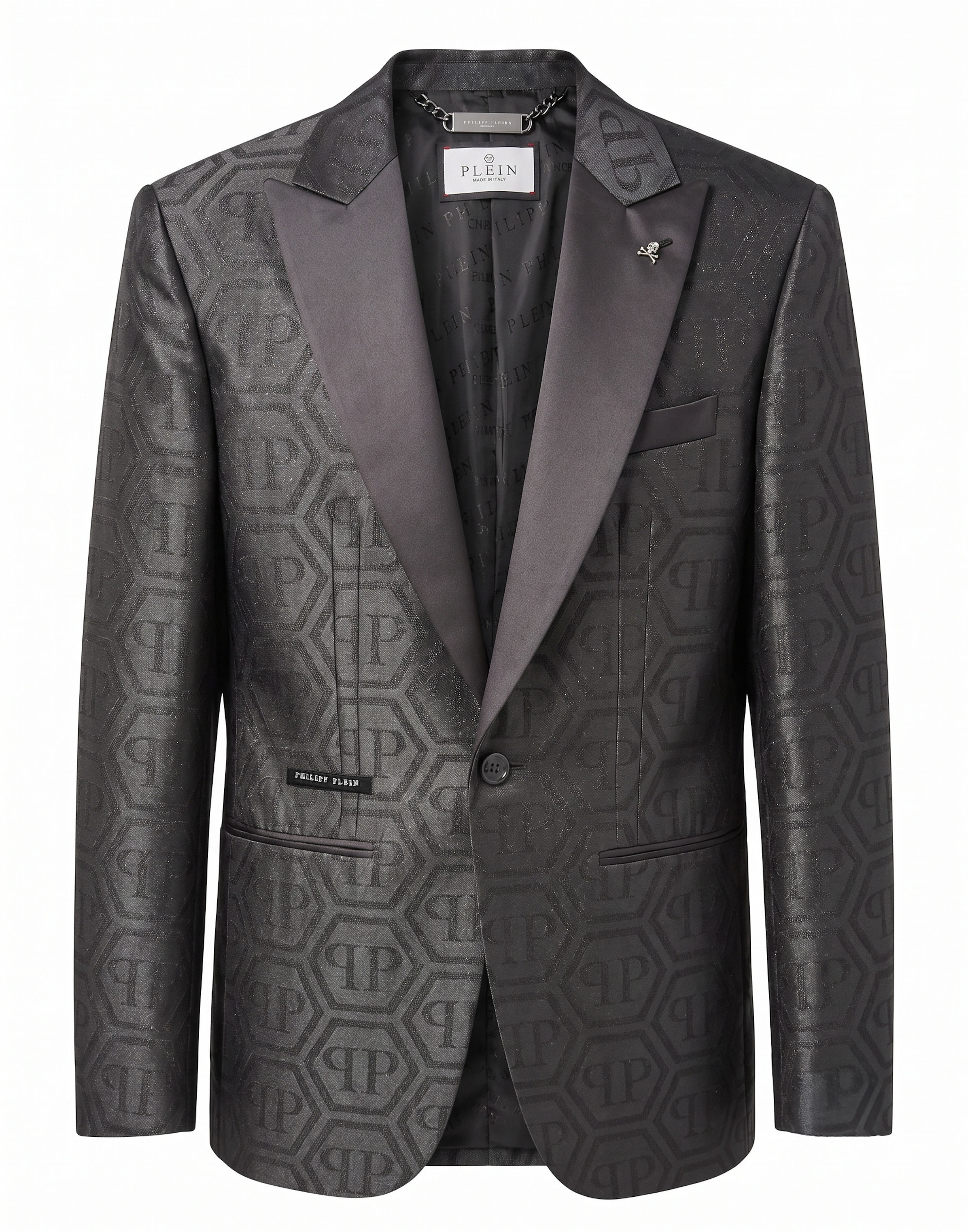 Jacquard Blazer Regular Fit Monogram