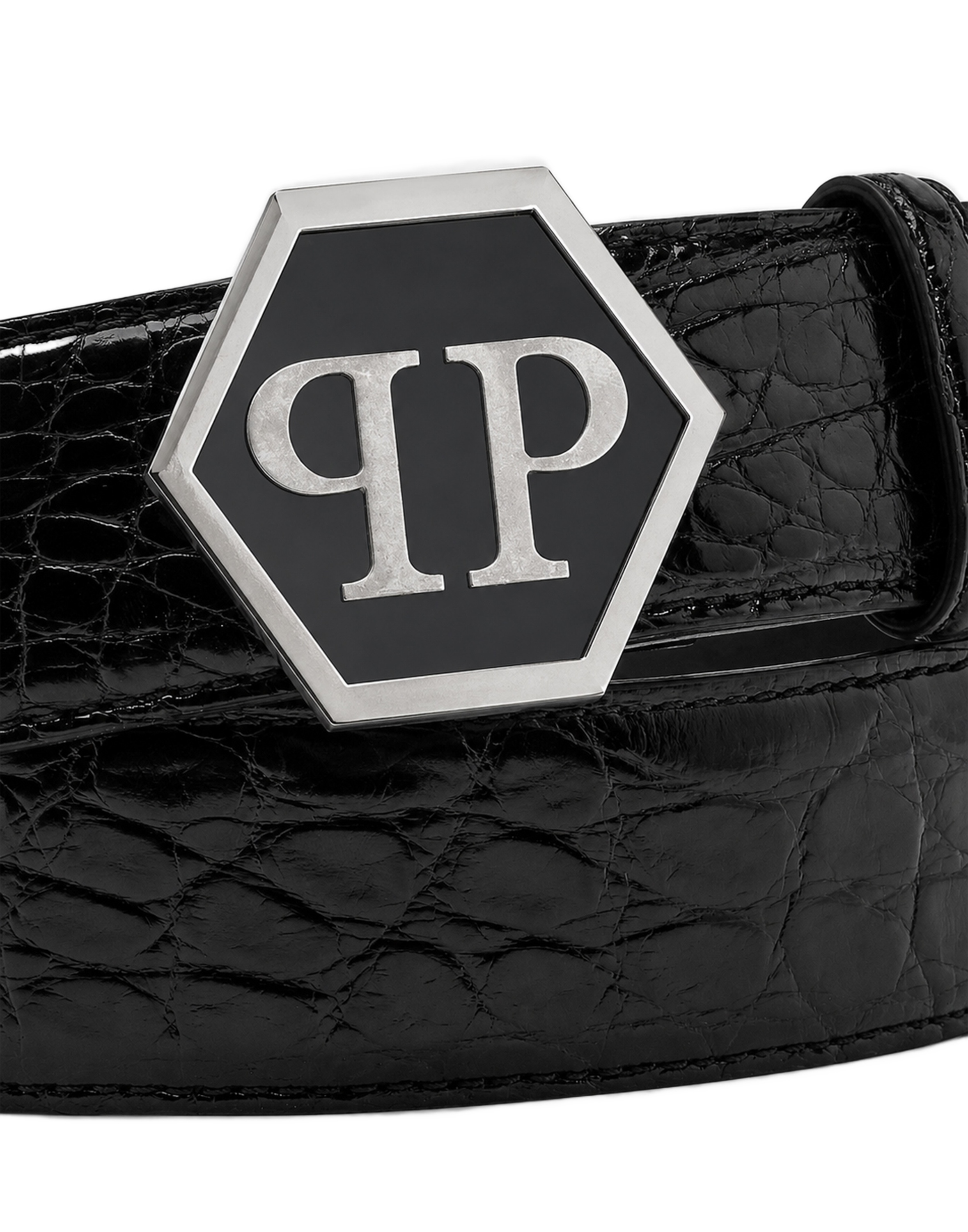 Philipp Plein Bälte Hexagon herr – bild 2