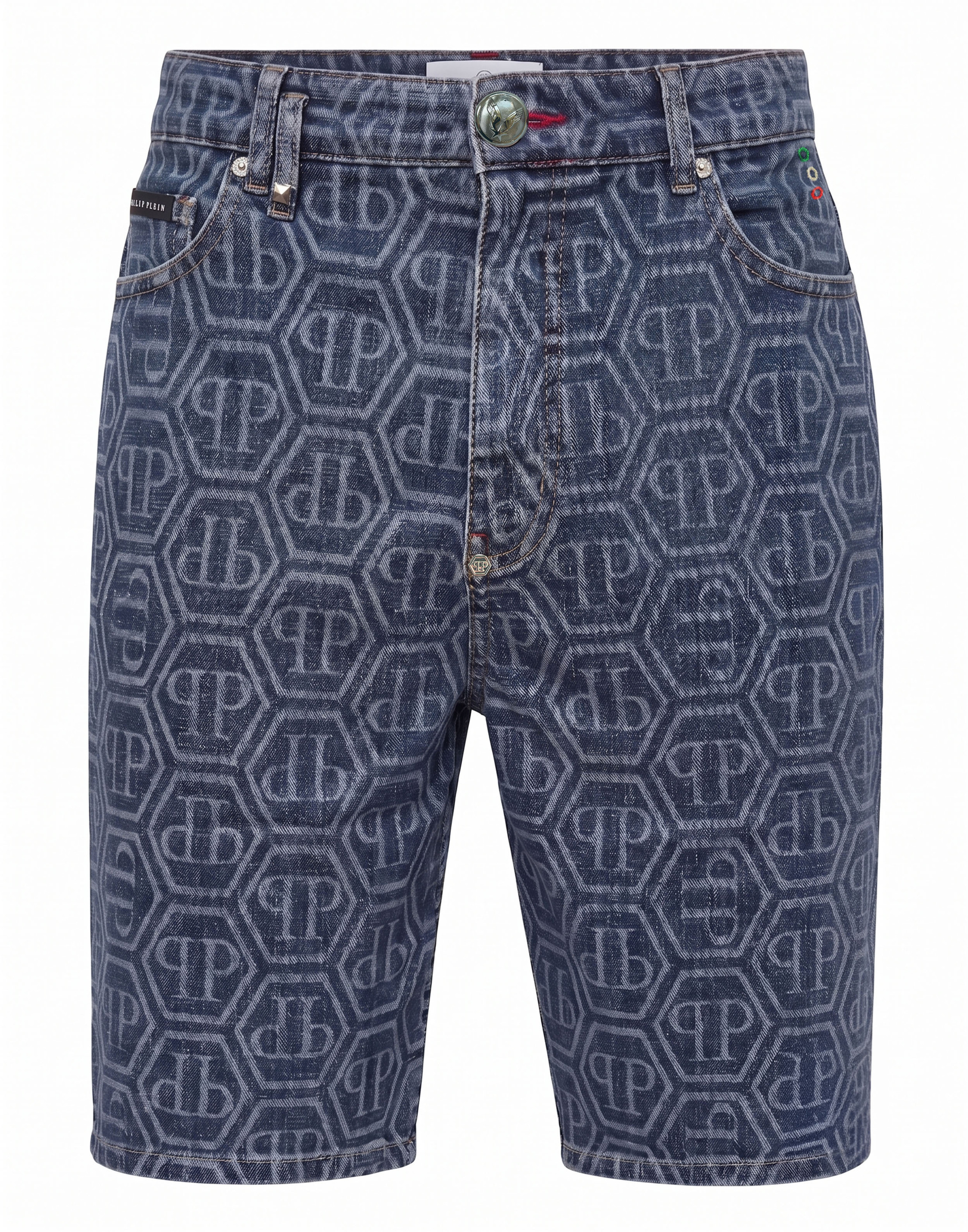 Denim Shorts Fermentera Monogram