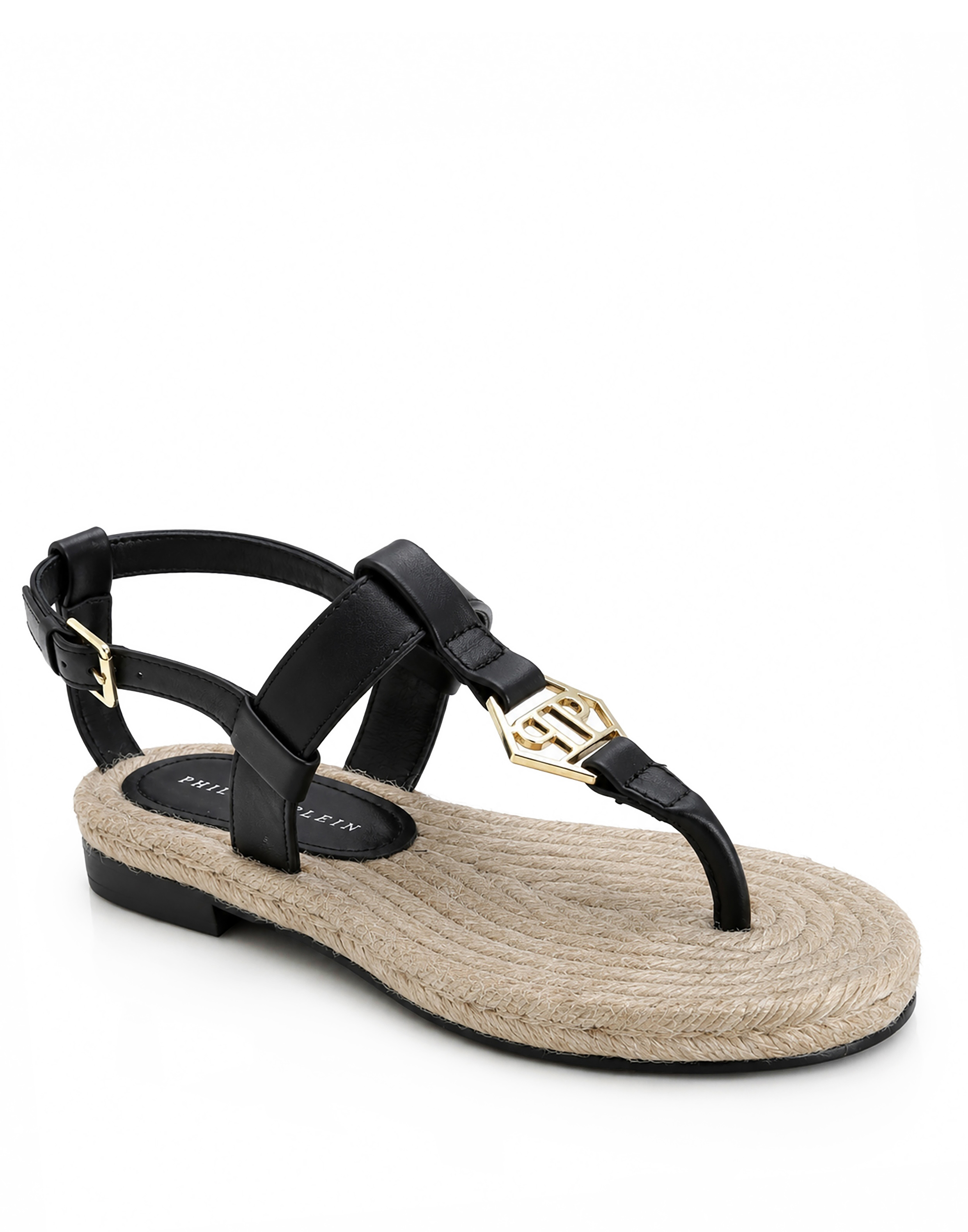 Platte Sandalen Hexagon