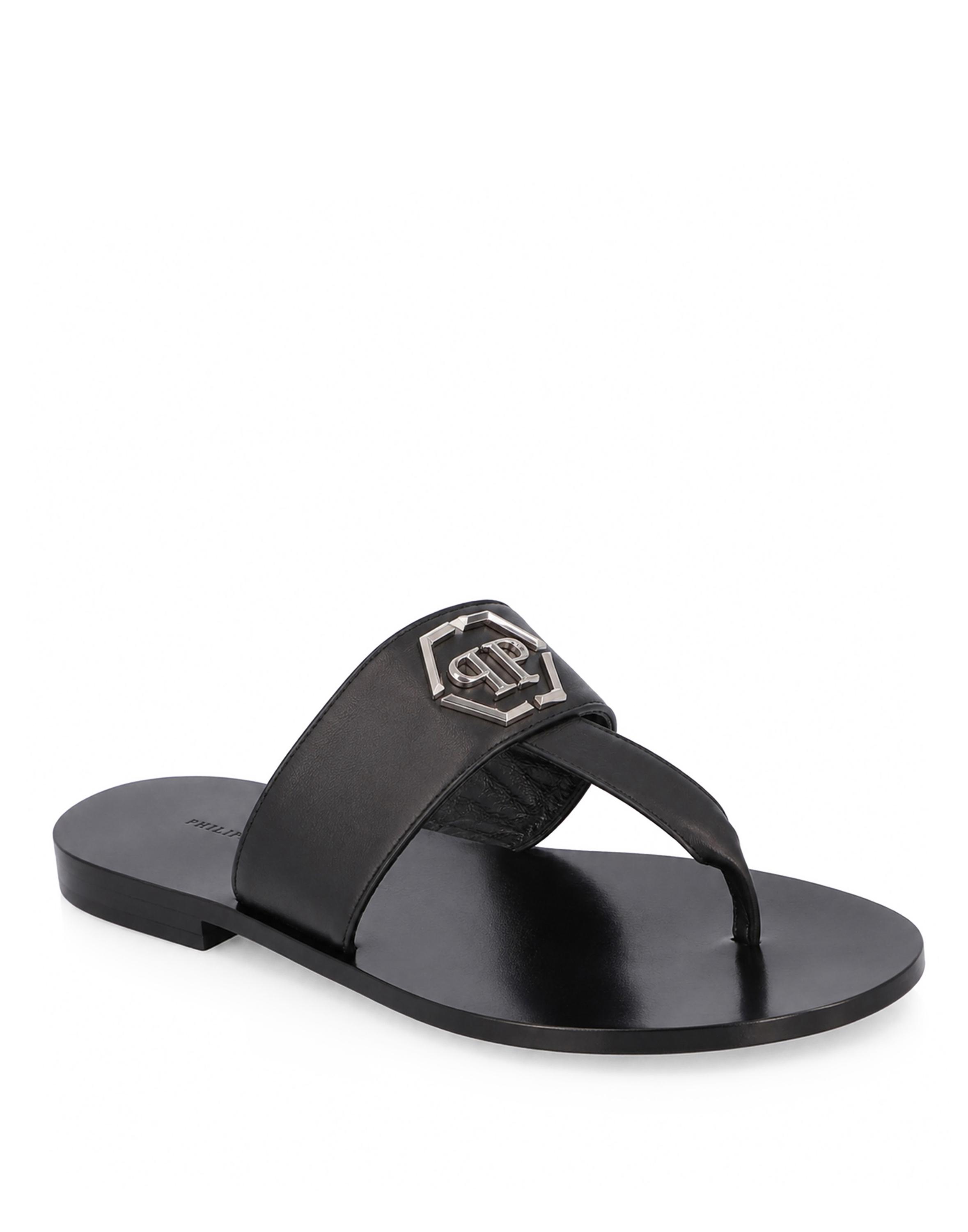 Platte Sandalen Hexagon